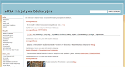 Desktop Screenshot of emsarelacje.pl