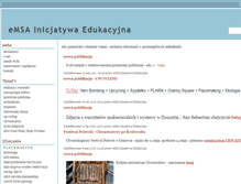 Tablet Screenshot of emsarelacje.pl
